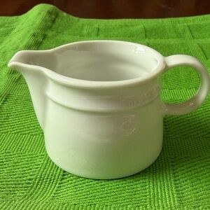 Lilian Vernon Japan white individual Creamer Pitcher